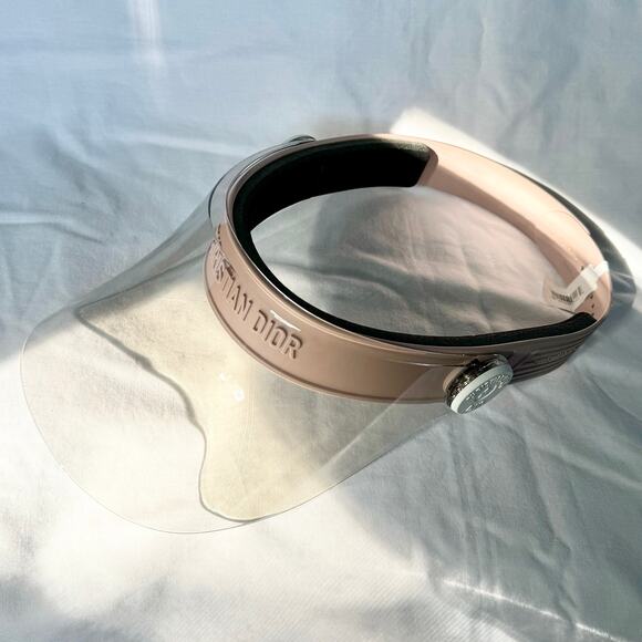 NIB Dior DiorPacific V1U Perspex and rubber visor PINK $780 - Picture 2 of 8